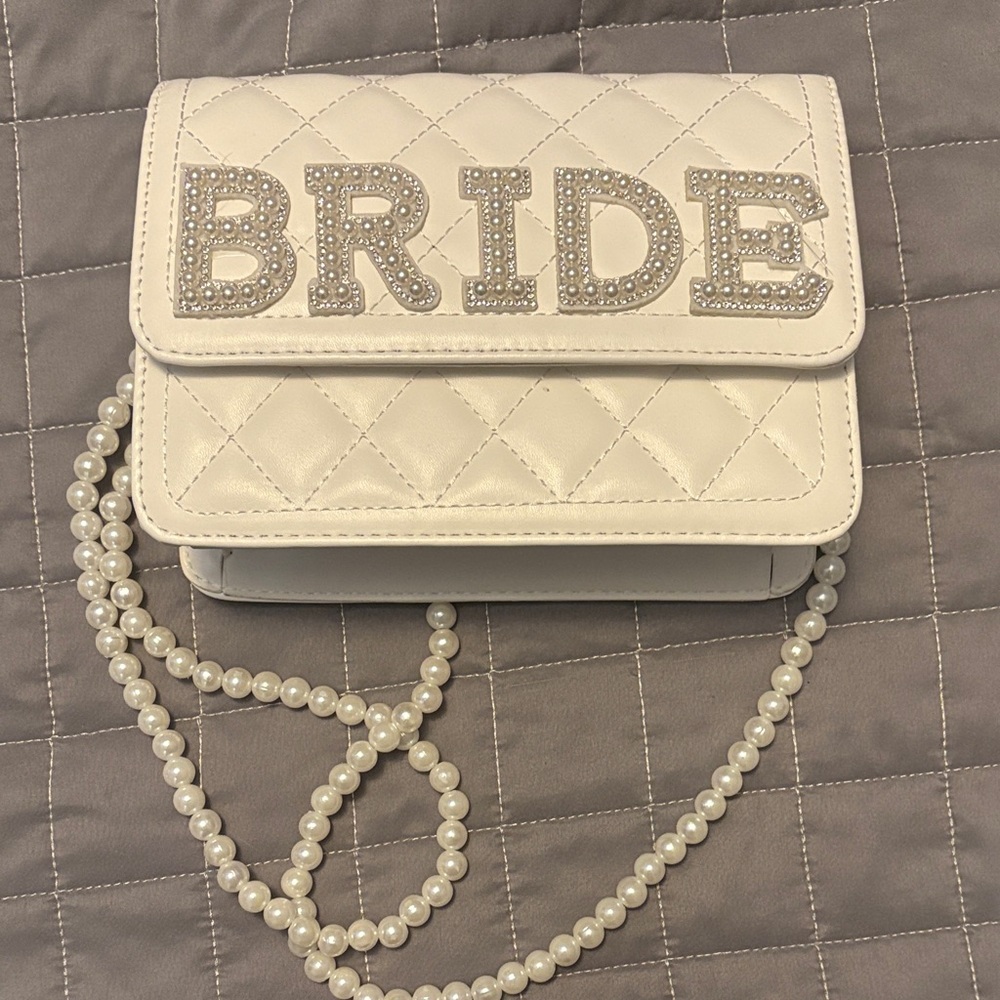 Bride Purse Elegant White Bride Bag